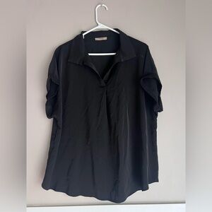 Sophisticated Black Women's Blouse